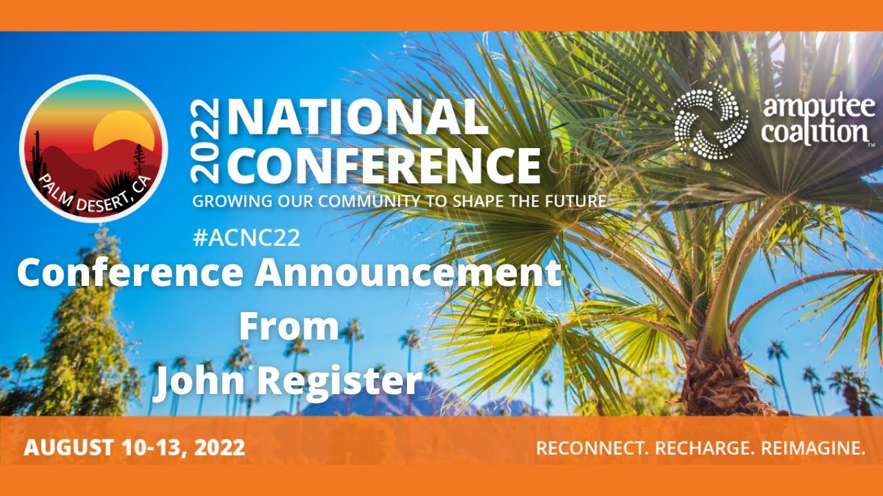 2022 Conference Announcement Featuring John Register
