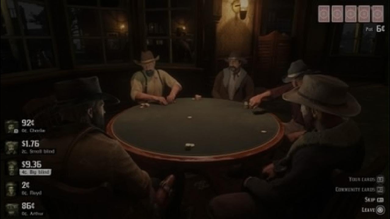 Red Dead Redemption 2. #gameplay #poker #texasholdem 
