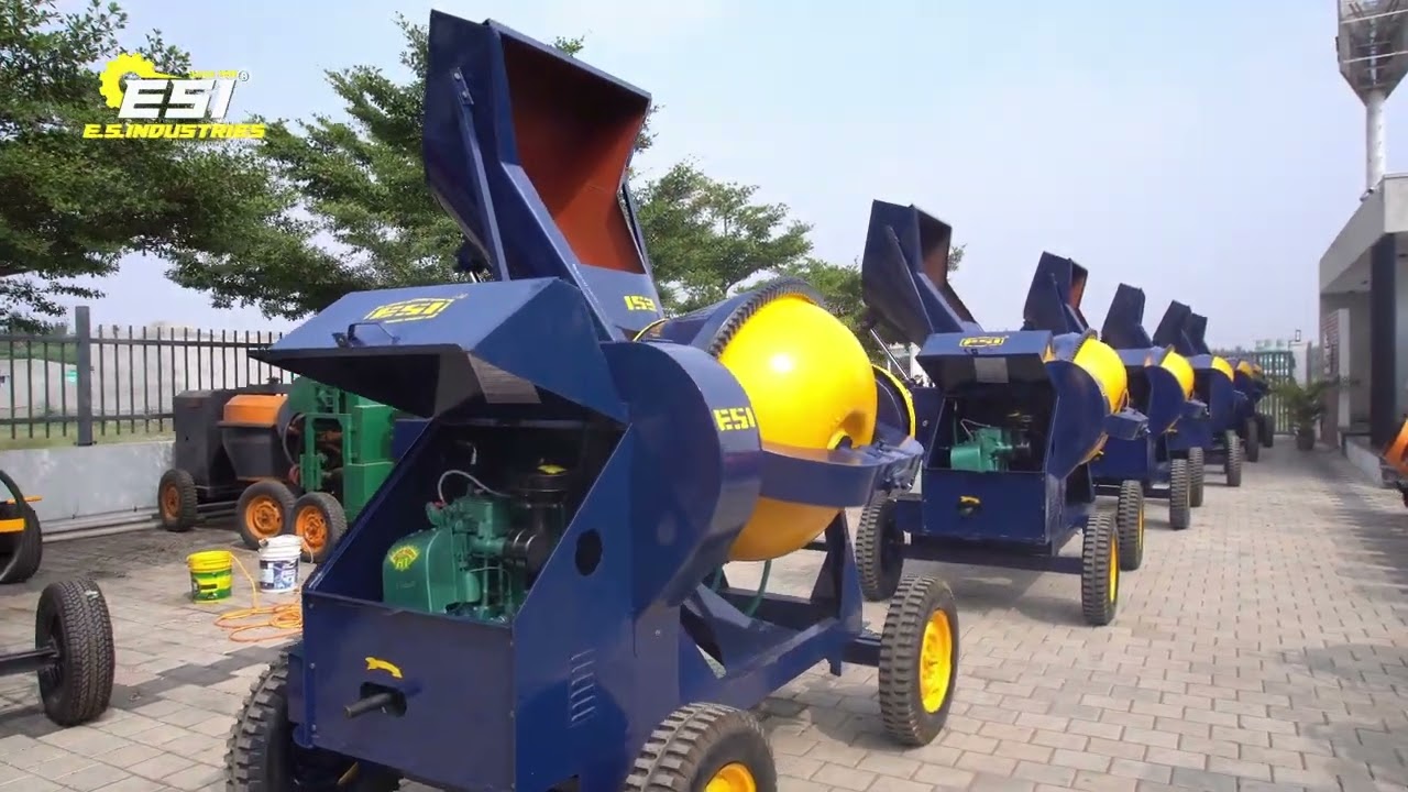 ONE BAG HYDRAULIC HOPPER POWER STEERING / CONCRETE MIXER /ES INDUSTRIES / COIMBATORE
