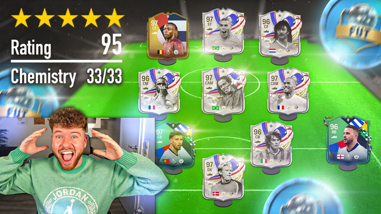 🚨OMG BESTES DRAFT!! 95 RATING REKORD EM FUT DRAFT in EA FC 24