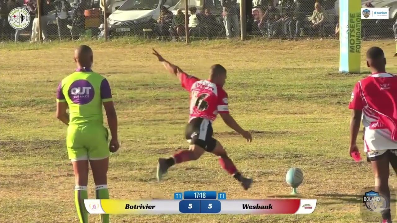 Botrivier vs Weabank:Sanlam Boland Top12 Highlights