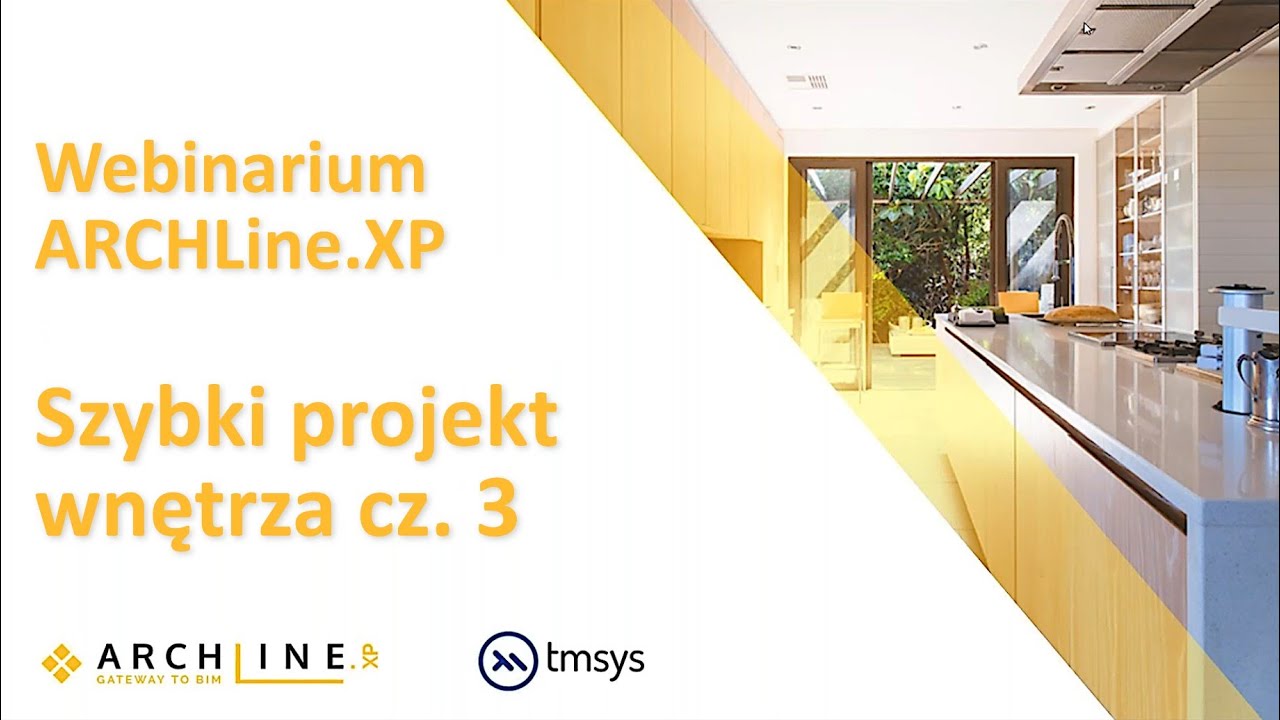Webinarium ARCHLine.XP - Projektuj wnętrza szybko i kompleksowo - cz. 3