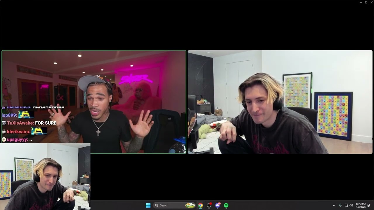 xQc назвал музыку ImDontai ОТВРАТИТЕЛЬНОЙ.