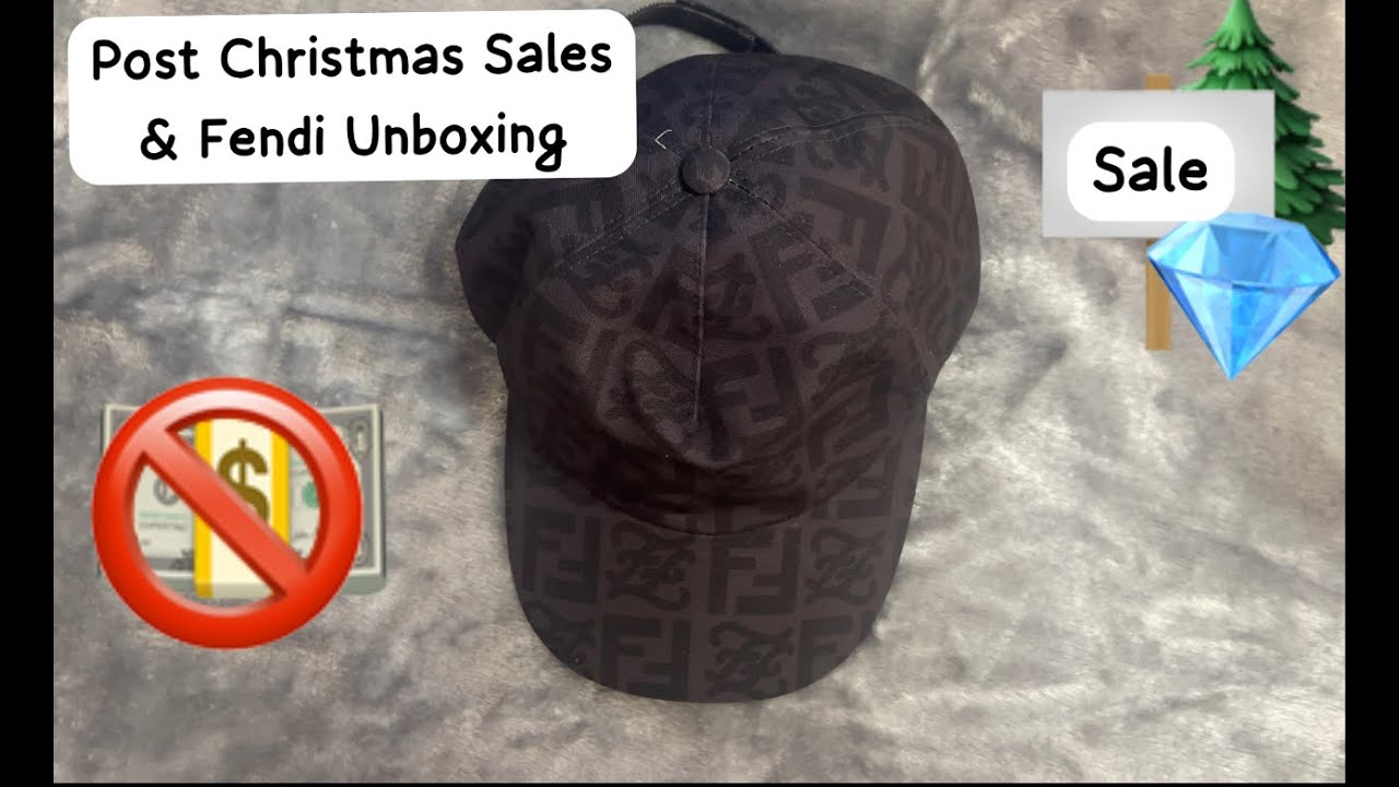 Christmas Sales and Fendi Unboxing