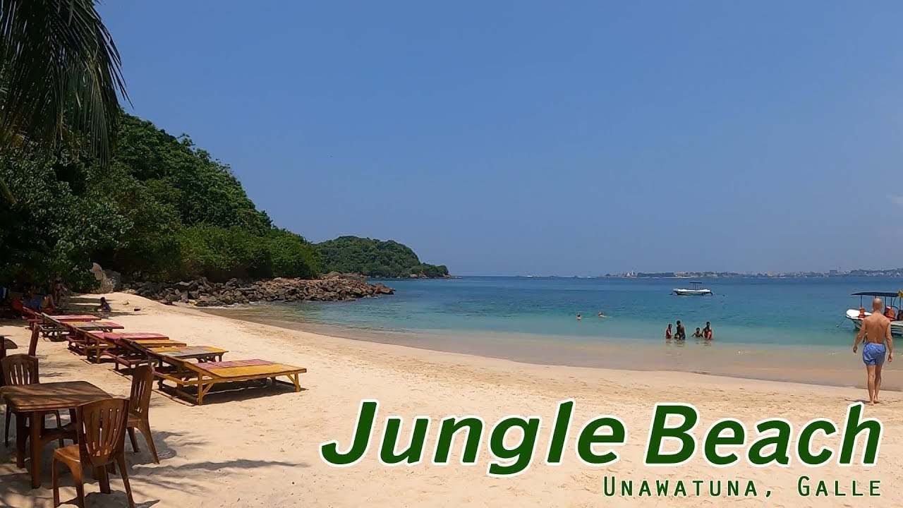 jungle Beach unwatuna Sri Lanka 🇱🇰🌊🏖️