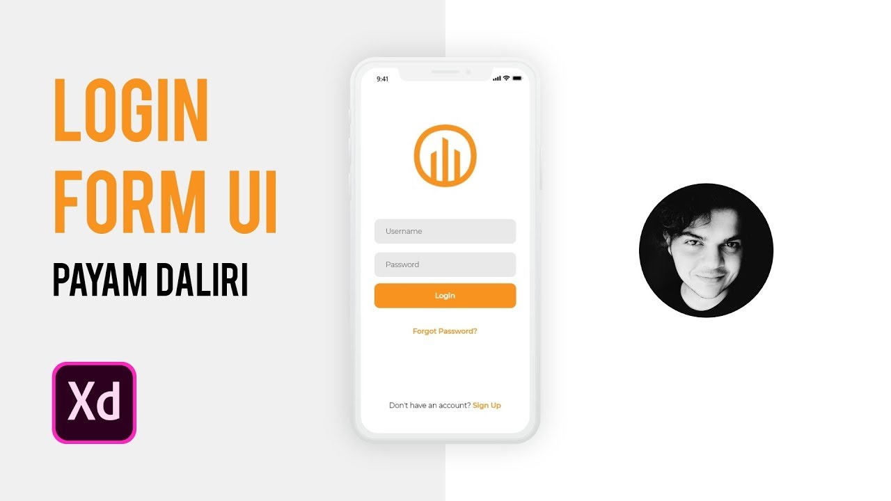 How to Design a Login Screen in Adobe XD - Part 01