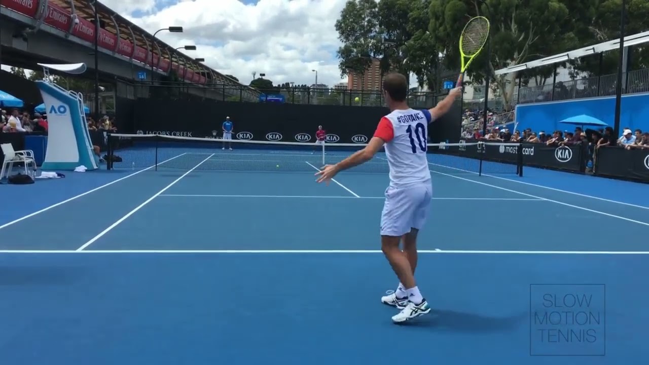 ガスケバックハンド  gasquet backhand