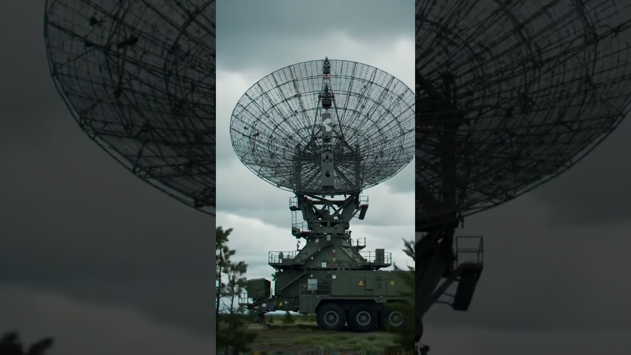 Giant Military Communication Radio Tower #MilitaryCommunication #RadioTower #TacticalSignal
