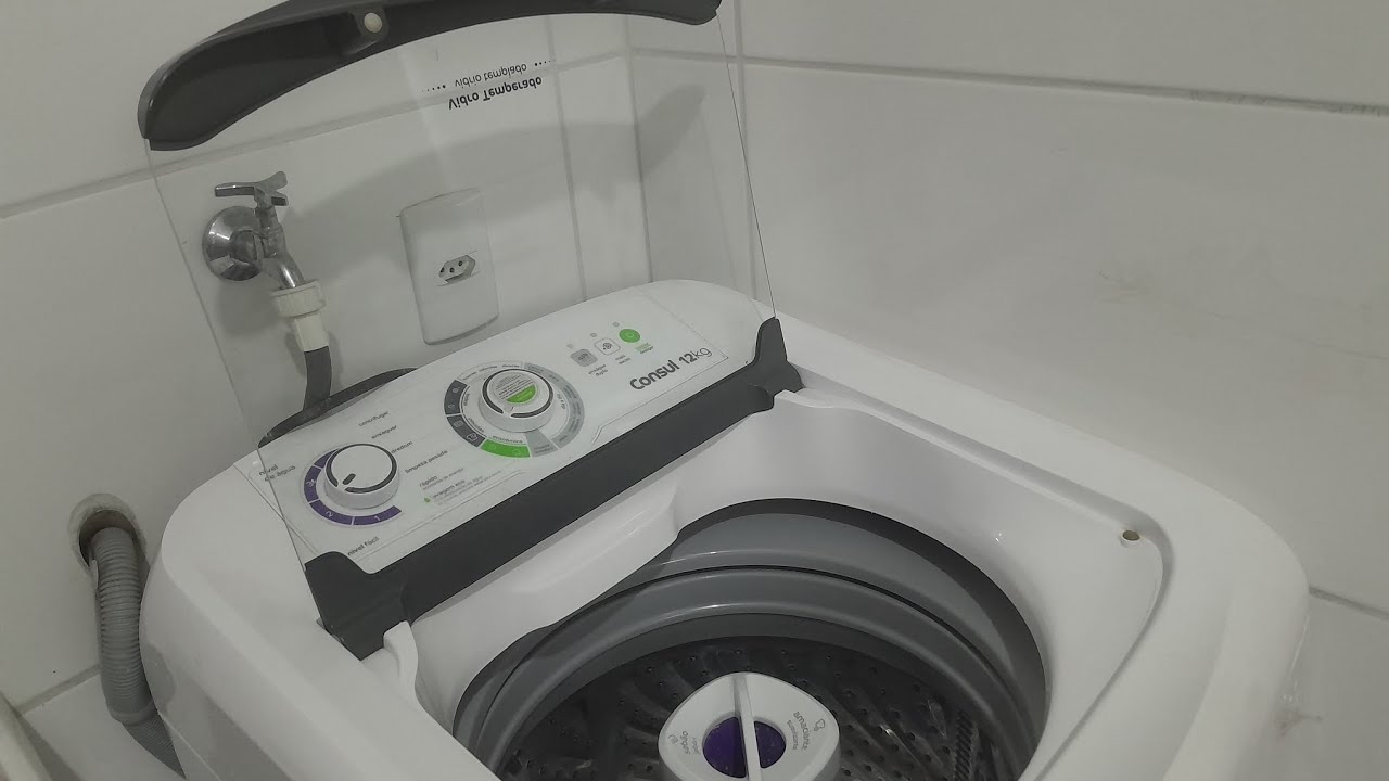 como economizar água e energia na máquina consul 12kg  #dica