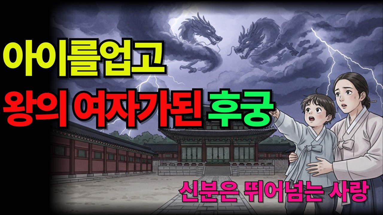 아이를업고 왕의 여자된 후궁  신분을 뛰어넘은 진정한 사랑