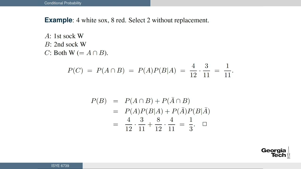06 Lesson 13 Conditional Probability