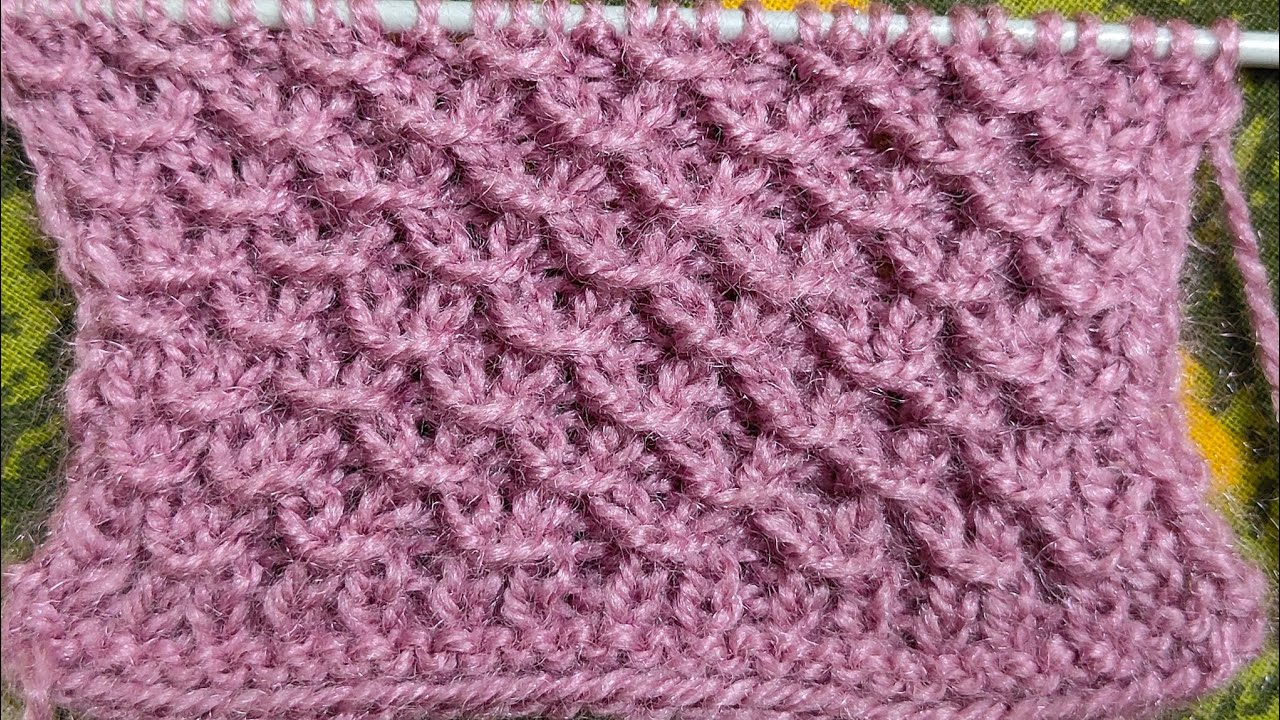 बहुत आसान और सुंदर बुनाई पैटर्न सभी के लिए very simple and easy knitting pattern for all  projects