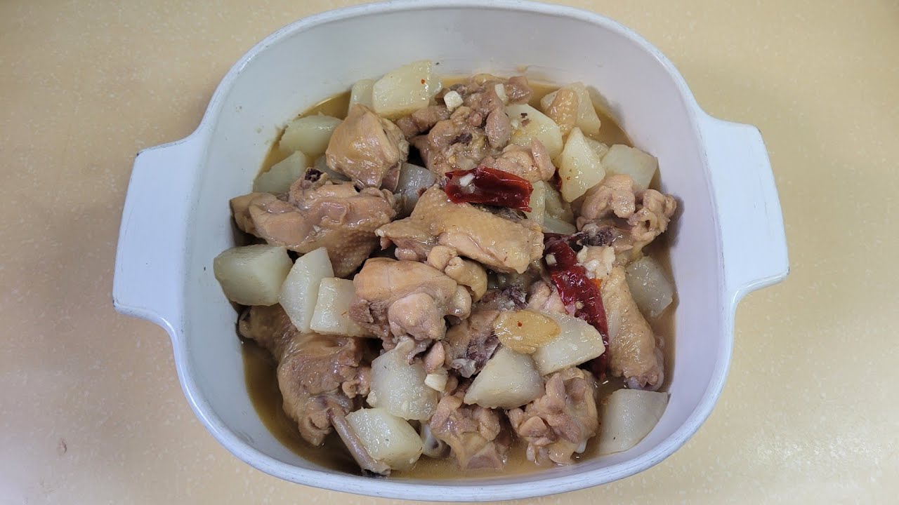 Ayam paha dan lobak #chicken #raddish #lobak #ayampaha #cooking #chinesefood