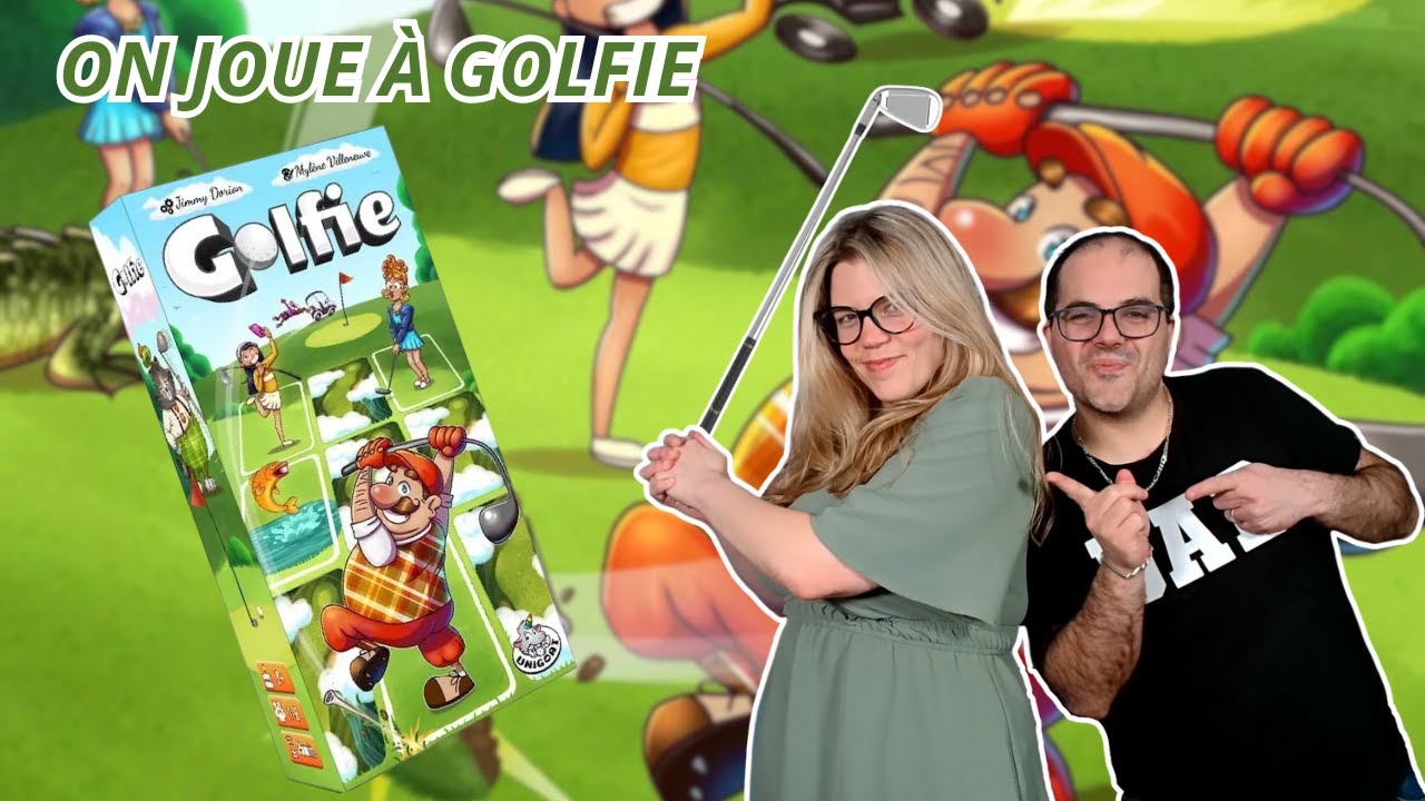 { Règles Et Partie } ON JOUE À GOLFIE | Jeu De Société | Riviera Games