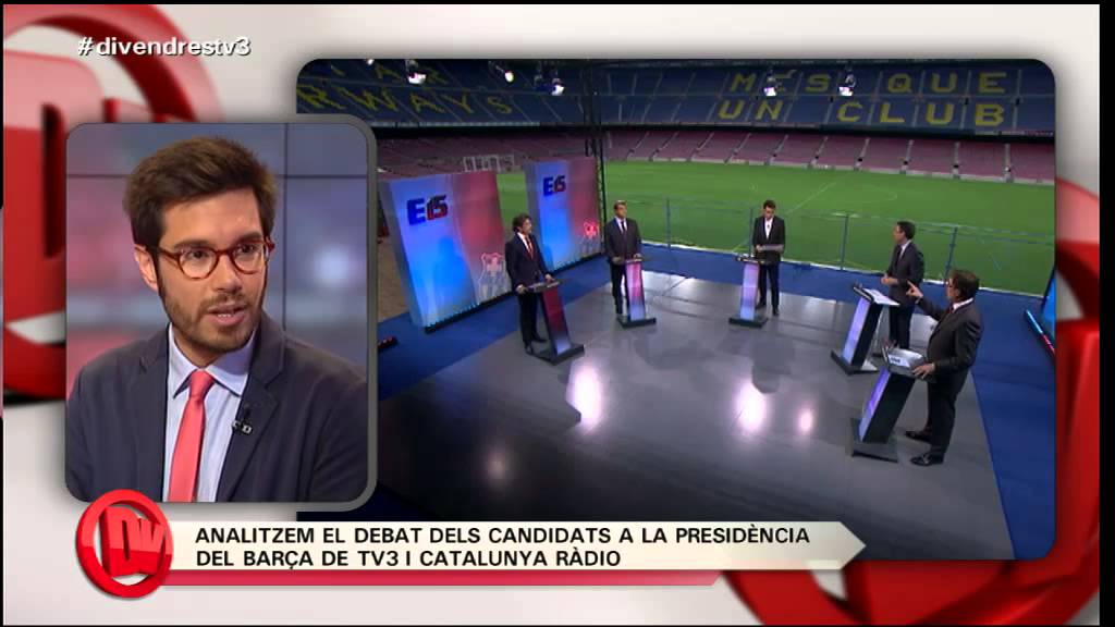 TV3 - Divendres - Anàlisi de les candidatures a la presidència del Barça