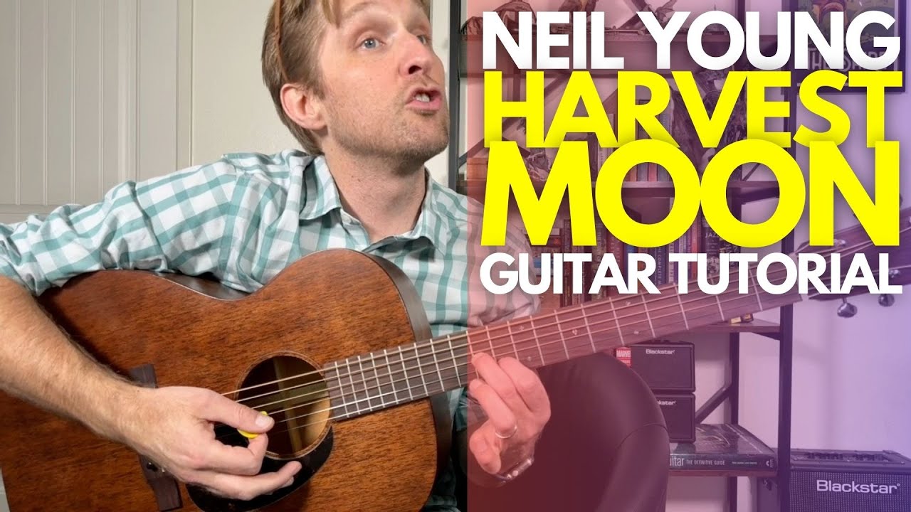 Harvest Moon by Neil Young Guitar Tutorial - Guitar Lessons with Stuart!