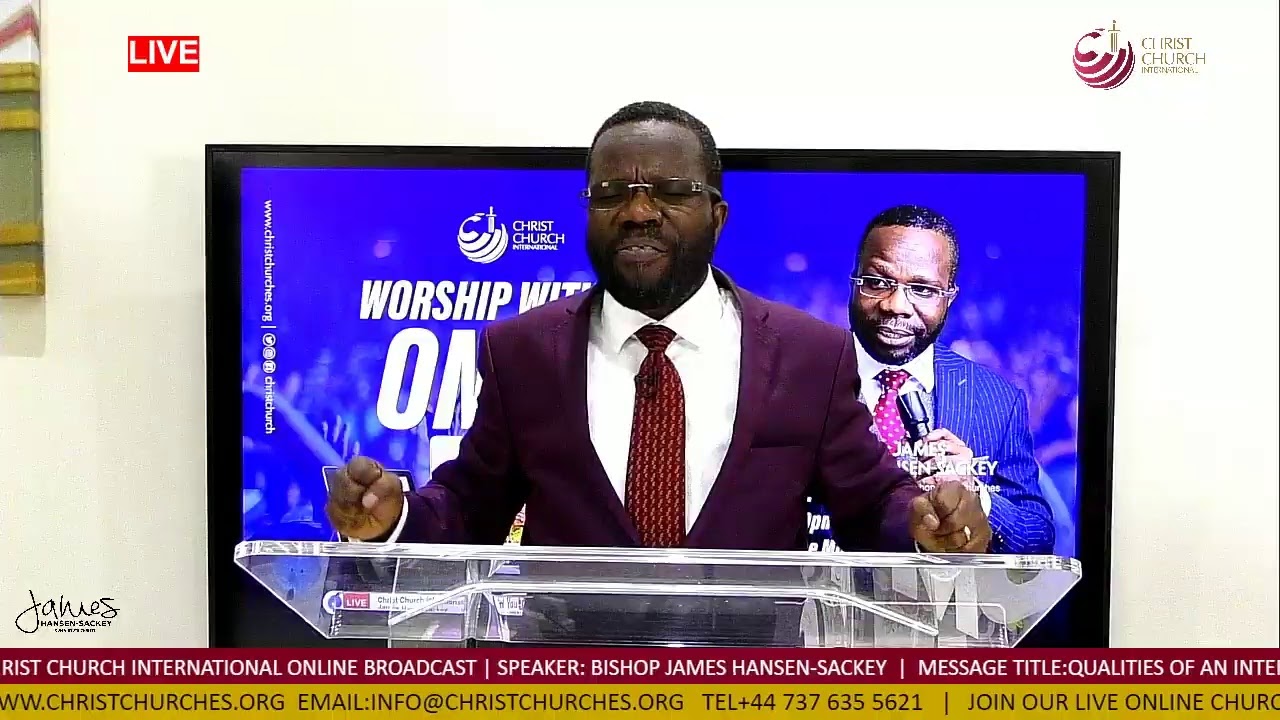 Qualities Of An Intercessor | Bishop James Hansen-Sackey | Teaching Service
