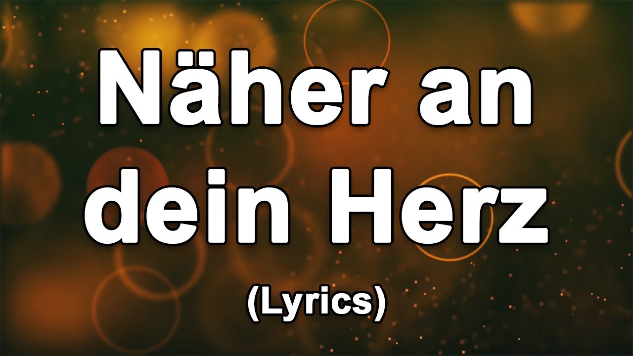 Näher an dein Herz (Alive Worship) - Text/Lyrics