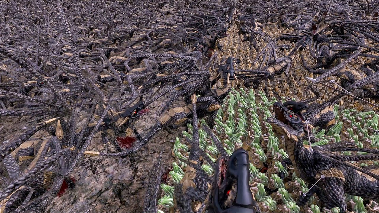 UEBS 2022 - 8 000 Dragons VS 5 000 Queens - Ultimate Epic Battle Simulator 2 UEBS 2
