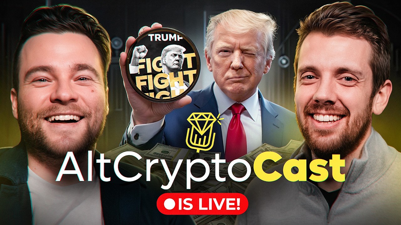 New Altcoin podcast, new Trump Memecoin! | Alt Crypto Cast Ep.1