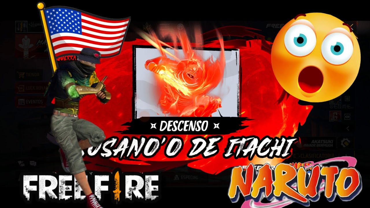 🤯COMO SACAR EL ALA DELTA DE SUSANO DE ITACHI EN FREE FIRE REGION EEUU 🇺🇲🚨 