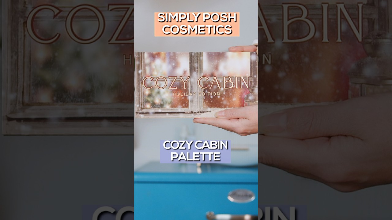 SIMPLY POSH COSMETICS - Cozy Cabin Eyeshadow Palette - Look 2
