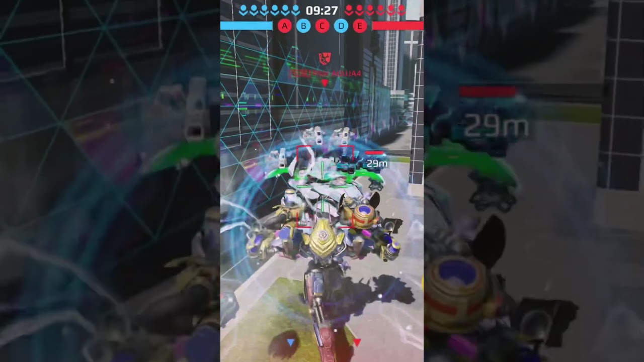 Teth WARS Against Stryx Robots #gaming #warrobots #shorts