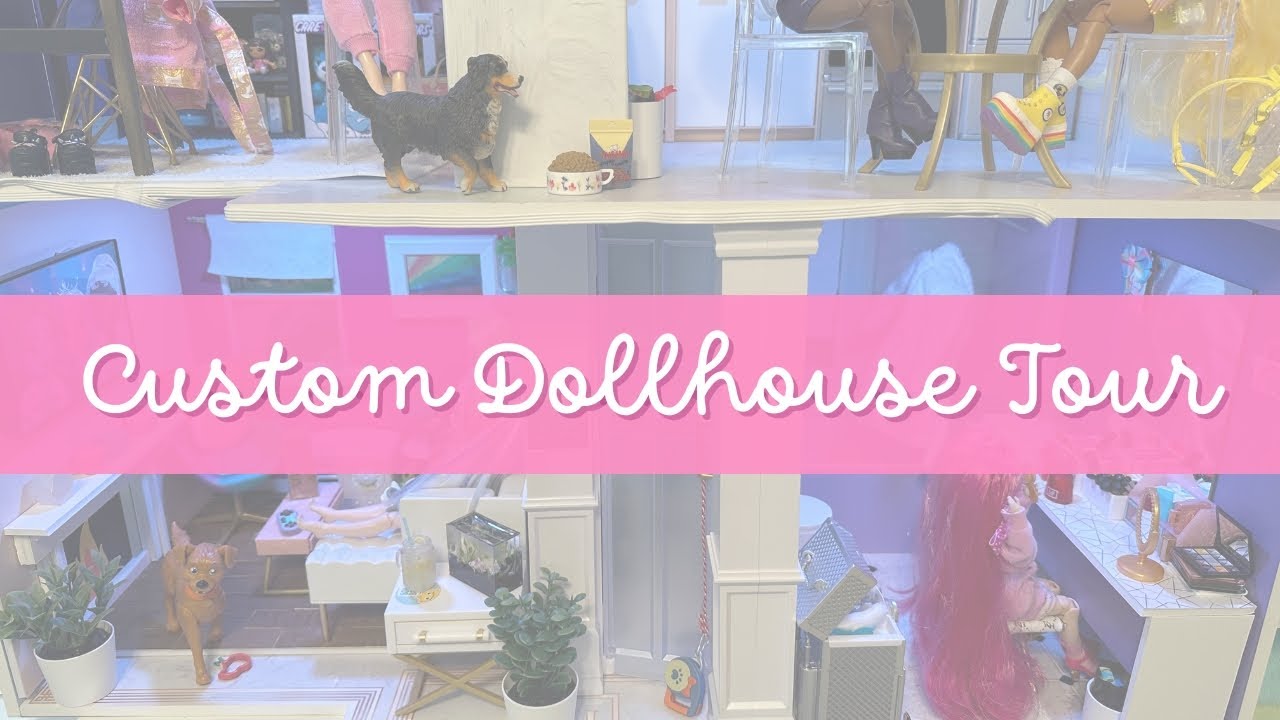 Custom #RainbowHigh Dollhouse Tour!