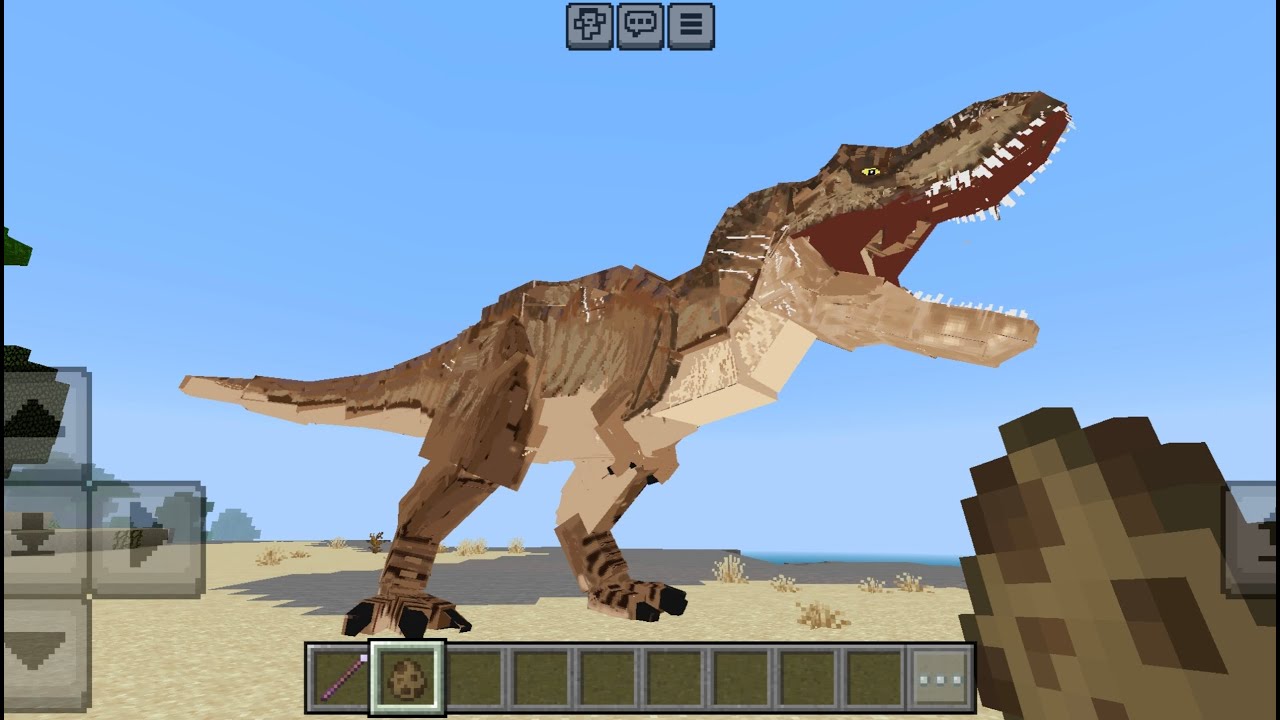 Jurassic World Saga 3.0 Addon in Minecraft PE