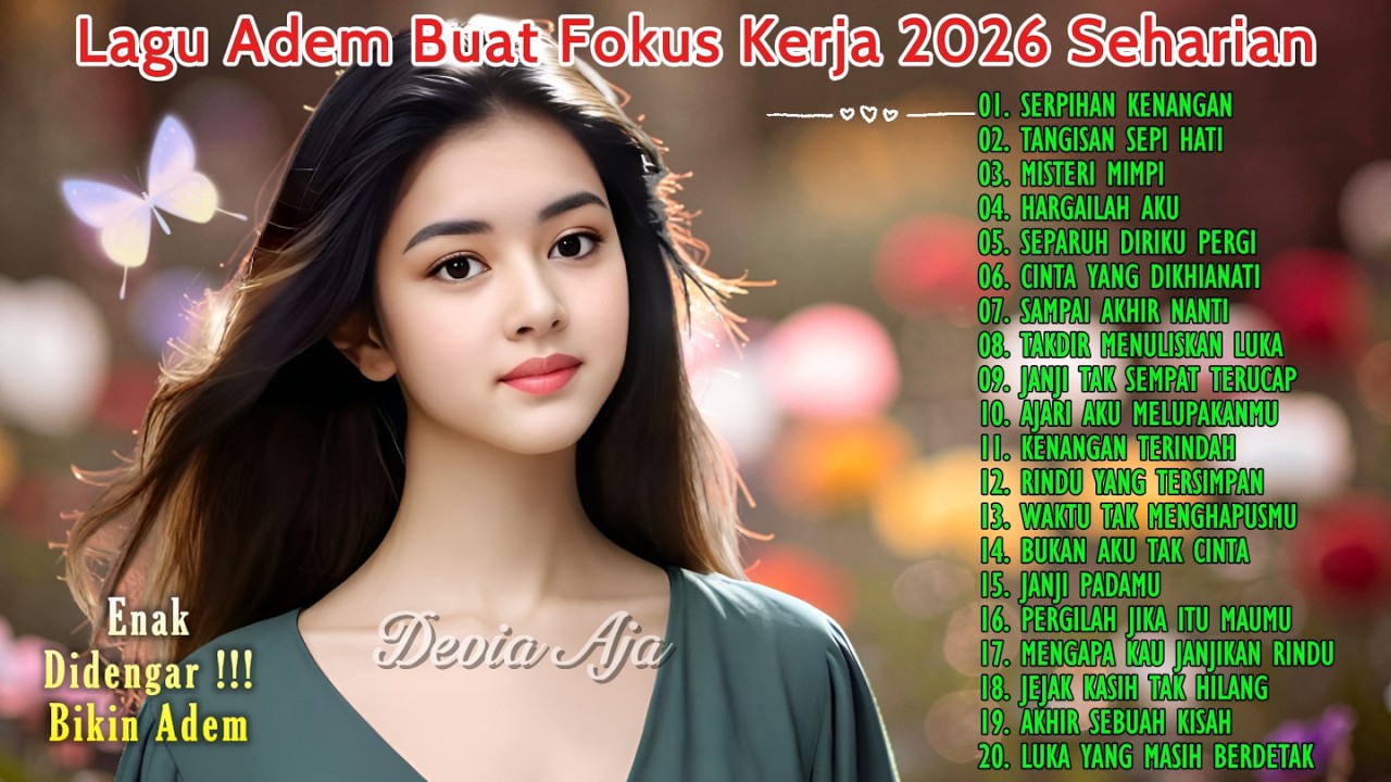 LAGU SANTAI UNTUK KERJA 2026 💔 FULL ALBUM SLOW ROCK MELLOW TERBARU PALING BANYAK DICARI