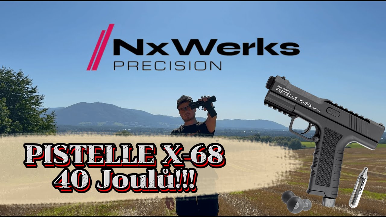 Nx Werks Pistelle X 68 - EXTRÉMNÍ VÝKON 40J+!