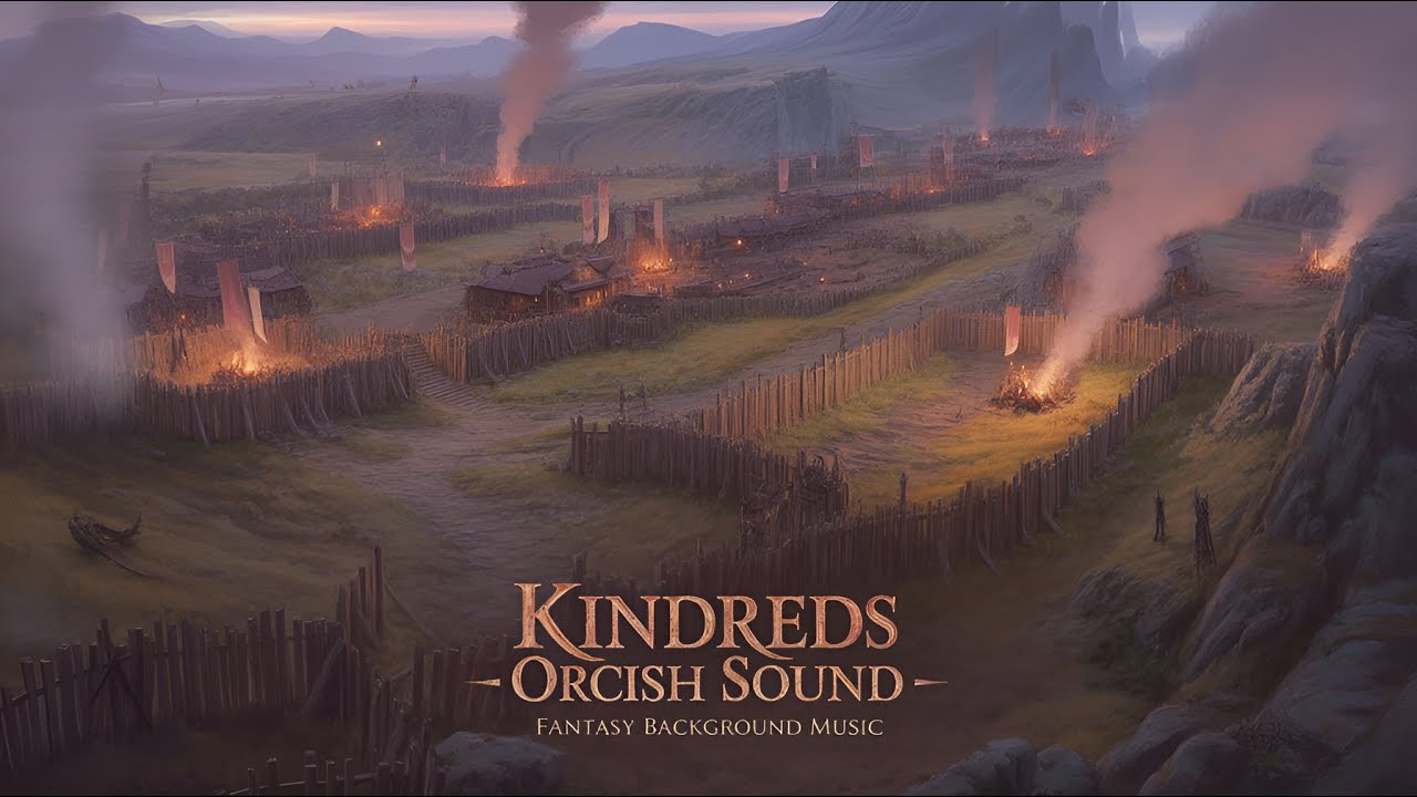 Kindreds – Orc Music | Relaxing D&D Ambience & Fantasy Chill Music