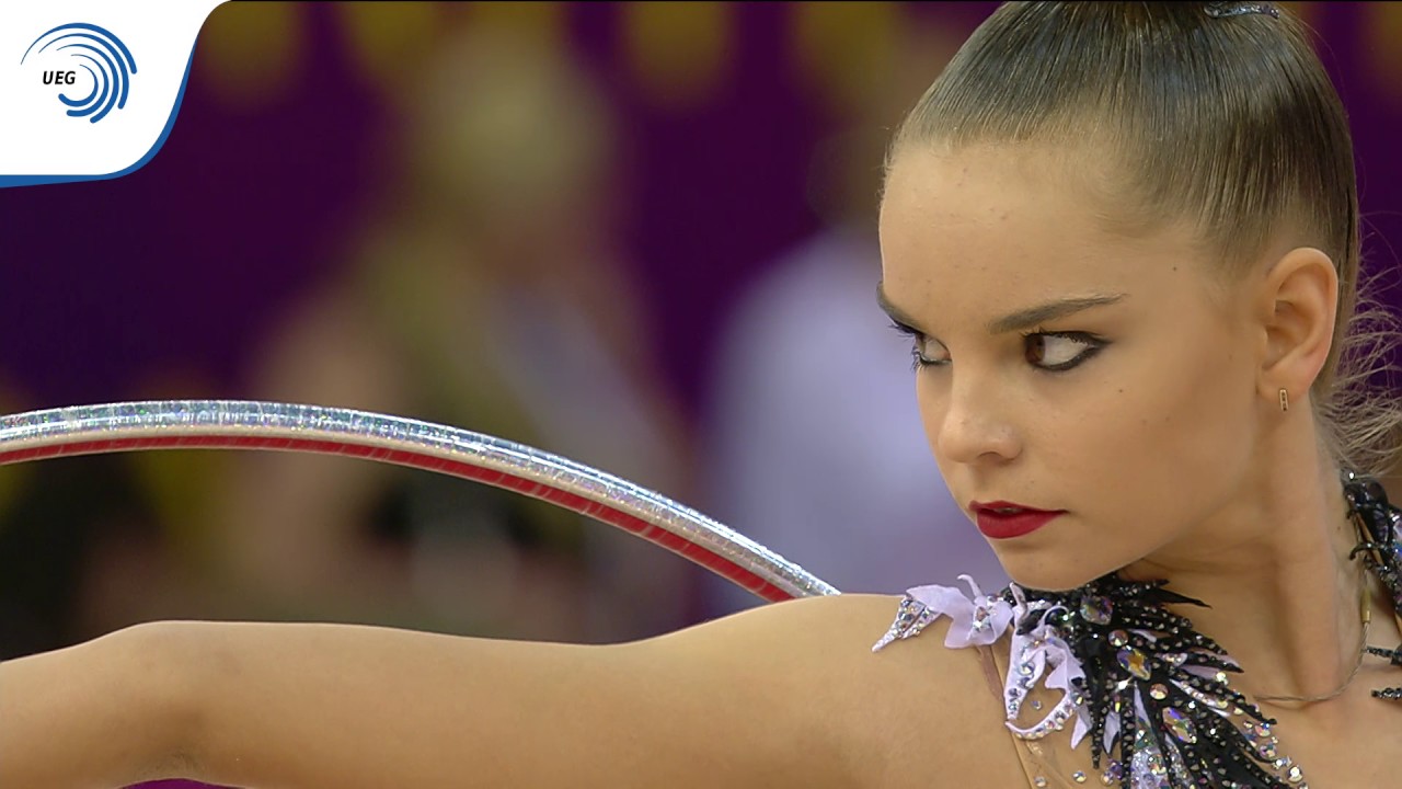 Dina AVERINA (RUS) - 2017 European Champion with hoop!