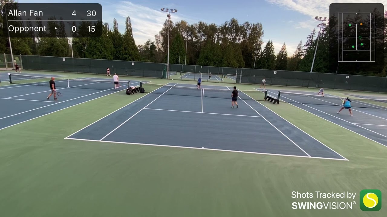 Allan Vs Godwin @ Burnaby Tennis Club Sept 8th