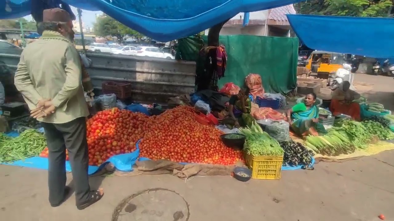 Telengana Hyderabad ERRAGADDA raitu bazaar part 1 #youtube #edit #video #vlog 