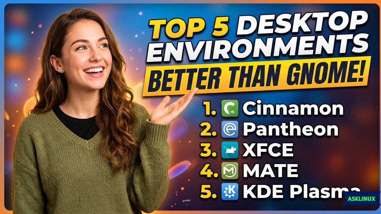 I Tested EVERY Major Linux Desktop &ndash; These 5 CRUSH GNOME in 2026! (No Extensions Needed)