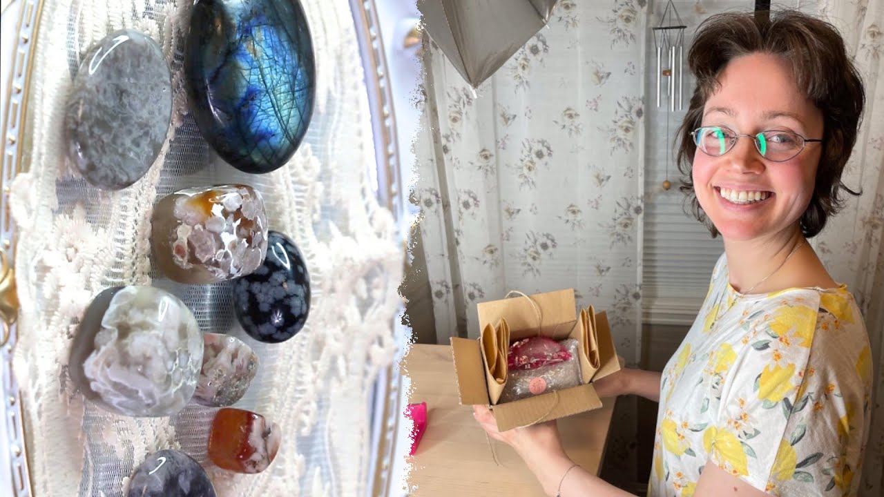 ASMR Whisper My First Etsy Crystal Order ♡ Packaging Preparations