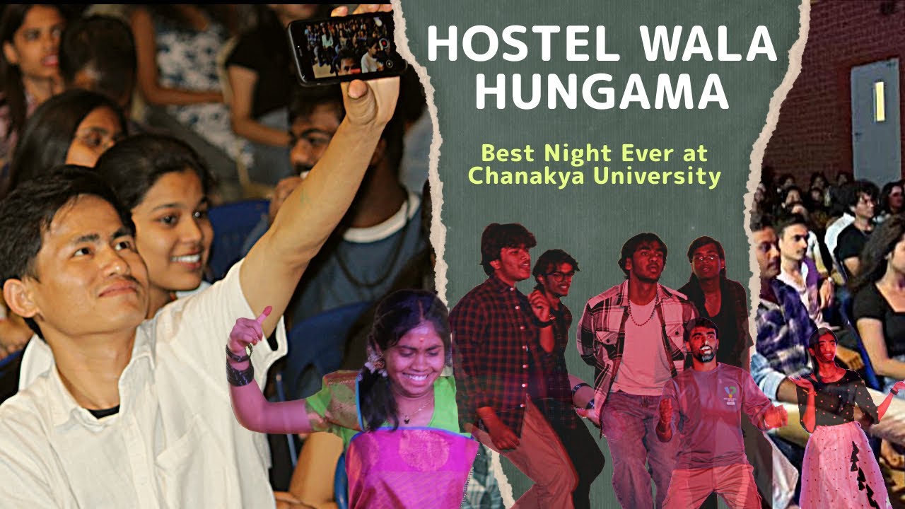 HOSTEL DAY 2025 WAS CRAZY😜🔥 | Dance, Music & Full Masti at Chanakya University