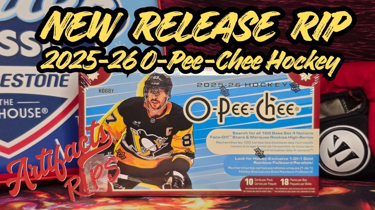 O-Pee-Chee Hockey Cards 2025-26 Edition New Release Rip by Artifacts Rips