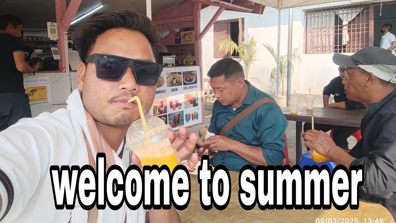 @@Apna bhaya log ke sath summer ko swagat karne gumne nikla ##
