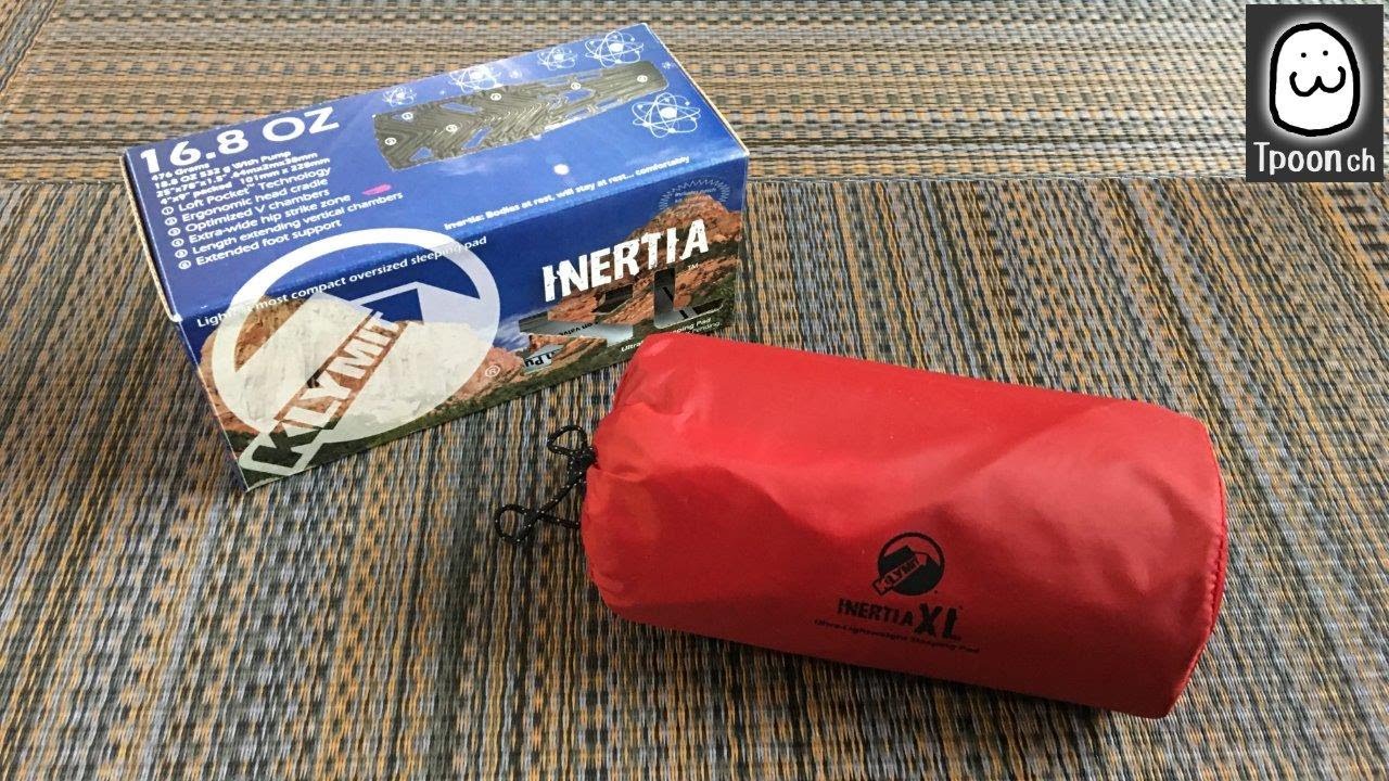 【ソロに最適!!】超軽量コンパクトなエアマット KLYMIT INERTIA XLの紹介