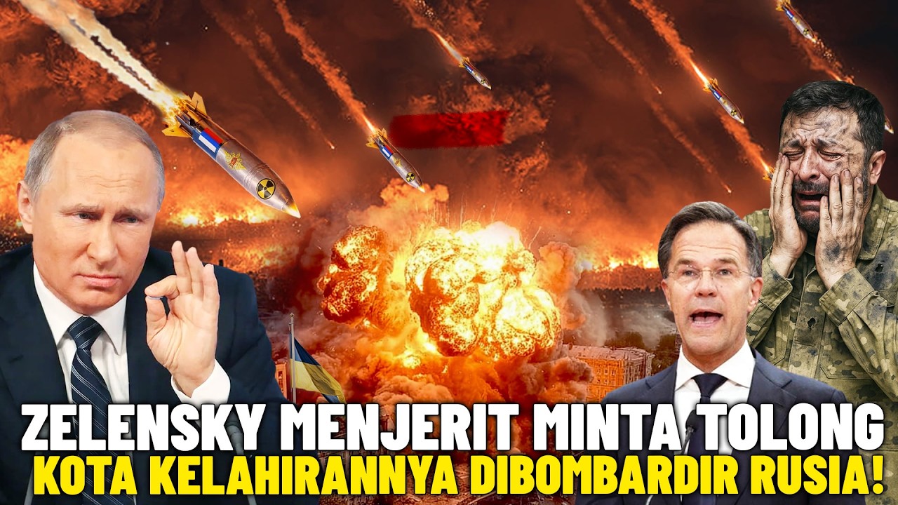 KYIV Gelap Gulita!? Putin Balas Serangan Lebih Besar! Kota Kelahiran Zelensky Terus Dibombardir?