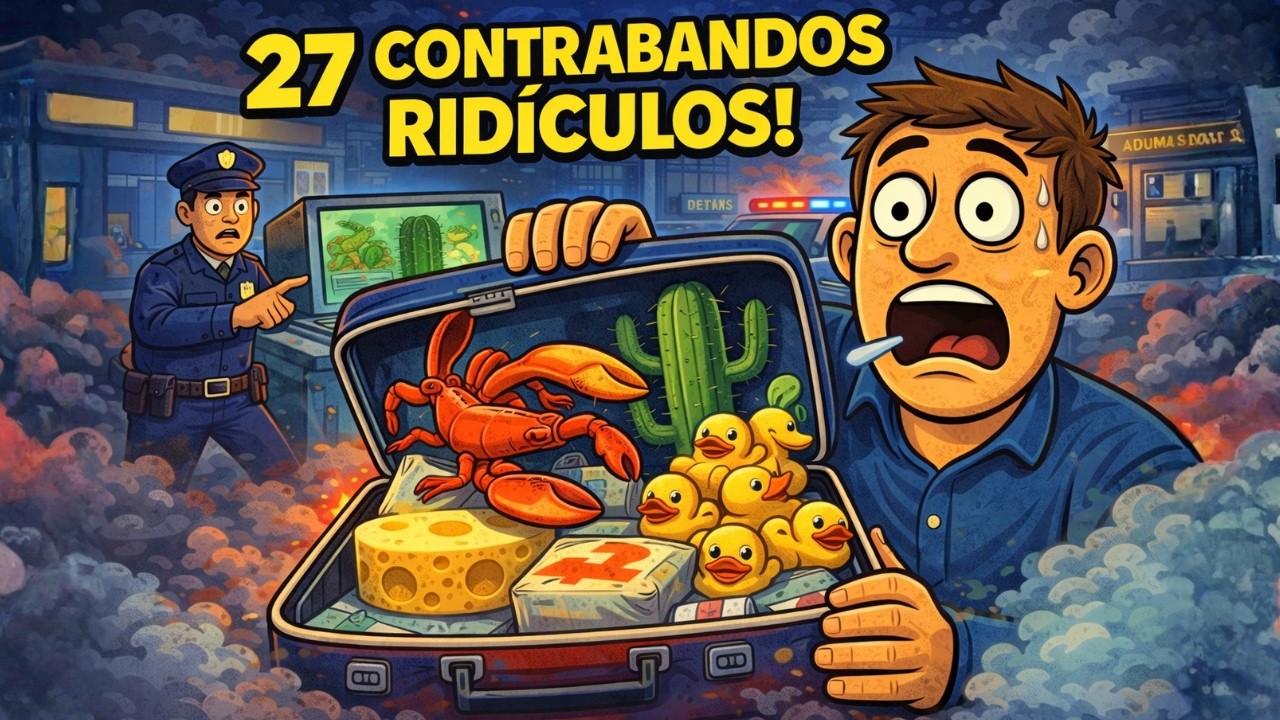 27 Cosas Increíblemente Raras Que La Gente Intentó Contrabandear