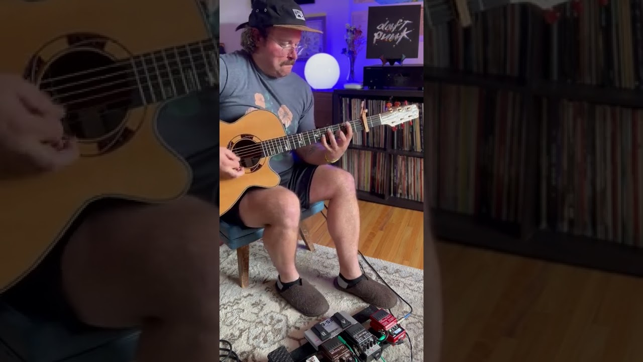 Daft Punk - Digital Love - Live Loop Acoustic Guitar Cover