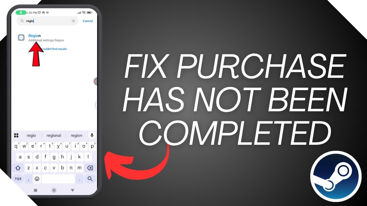 How To Fix Steam Purchase has Not Been Completed Due to Credit Card Information has Been Decline
