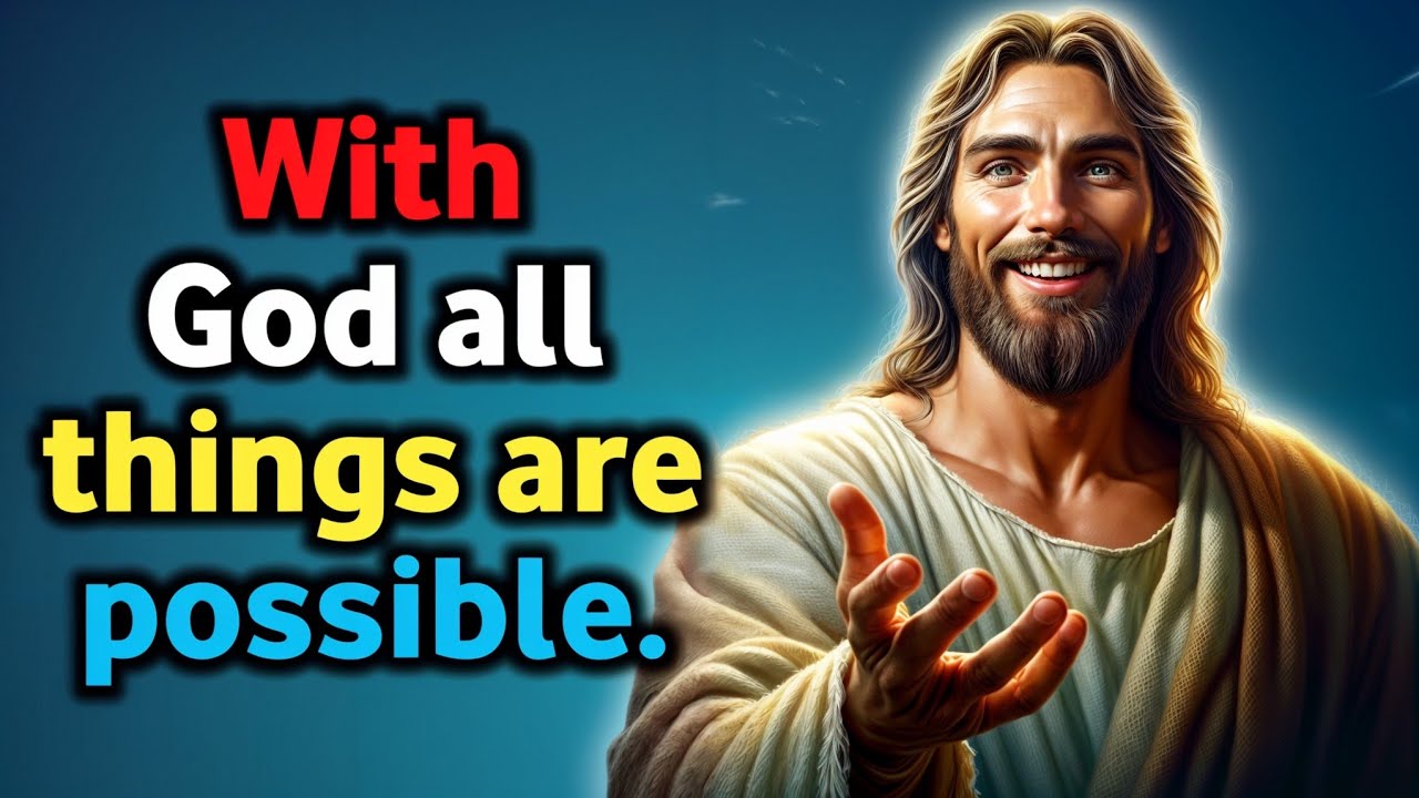God Message hub :With God all things are possible| God  Says | God Message Today | Gods Message Now