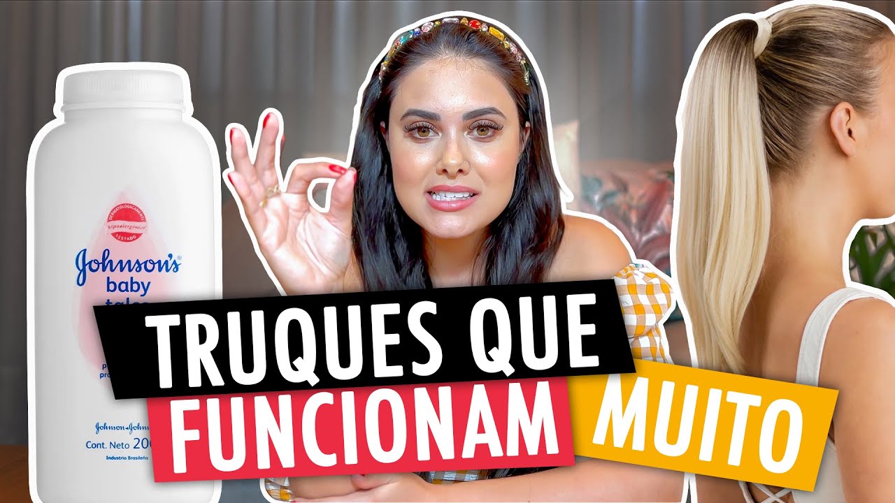 TRUQUES INFALÍVEIS PARA UM CABELO COM APARÊNCIA LIMPA