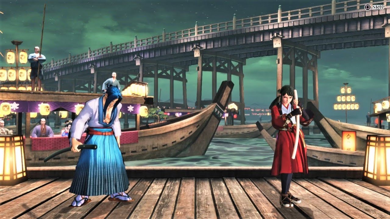 Tachibana Ukyo vs Takane Hibiki (Hardest AI) - SAMURAI SHODOWN
