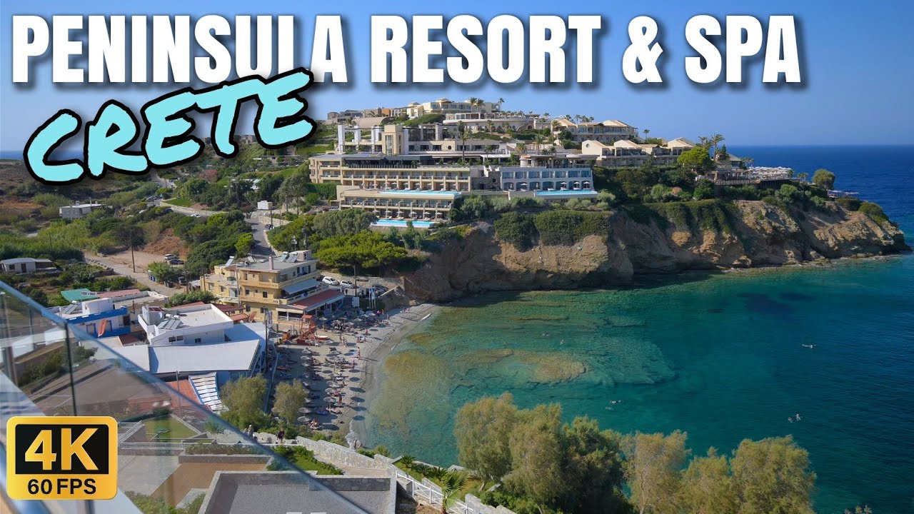 🇬🇷Peninsula Resort & Spa - Crete, Greece. Agia Pelagia. Great Destination Close To Heraklion! August
