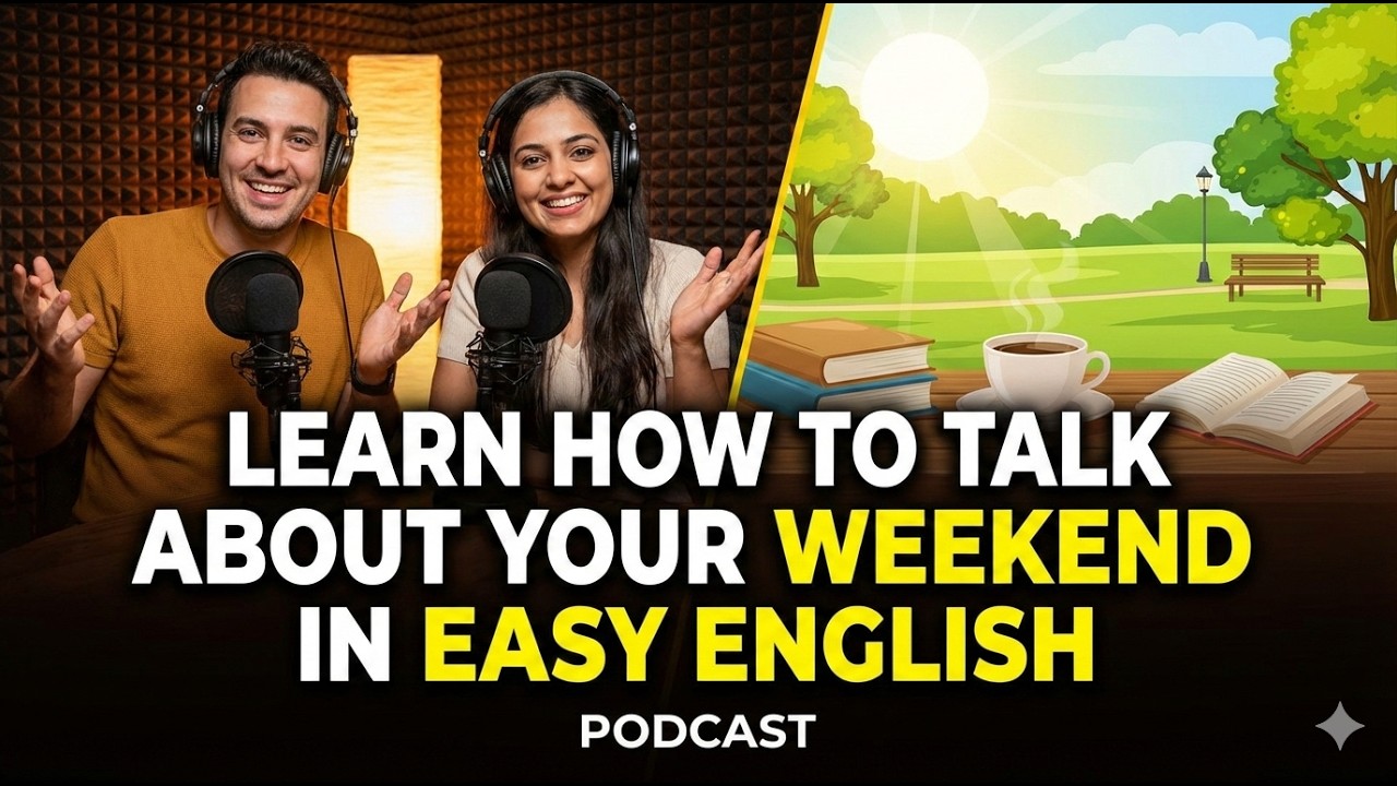 Learn How to Talk About Your Weekend in Easy English #english #americanenglish